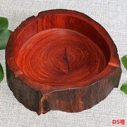  老红木木雕摆件工艺品 缅甸花梨木烟具自然型烟灰缸