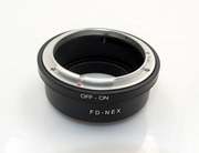 fd-nex转接环适用于佳能fd镜头，转sony索尼nex3nex5微单相机