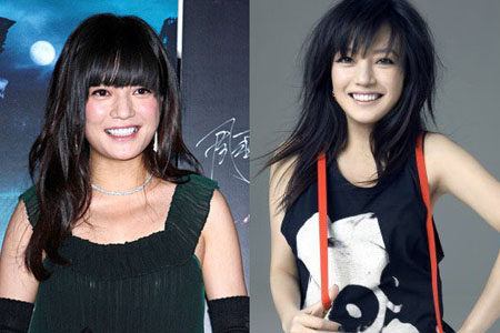叹!10大亚麻色<em>头发</em>的<em>女孩</em>女星瘦脸妆变身_xf3
