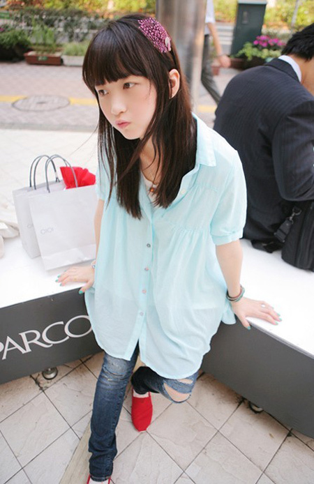 超可爱!<em>韩国</em>网络红人网络<em>美女</em>相册金<em>美娜</em>美照