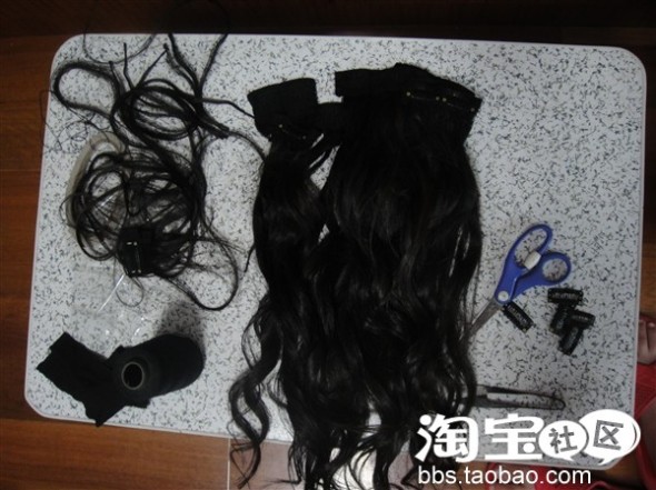 长发直发把<em>辫接</em>的<em>头发</em>DIY变片接_太平洋女性