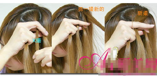 夏天流行<em>发型</em>2011大圆脸<em>海边</em>MM浪漫盘发DIY