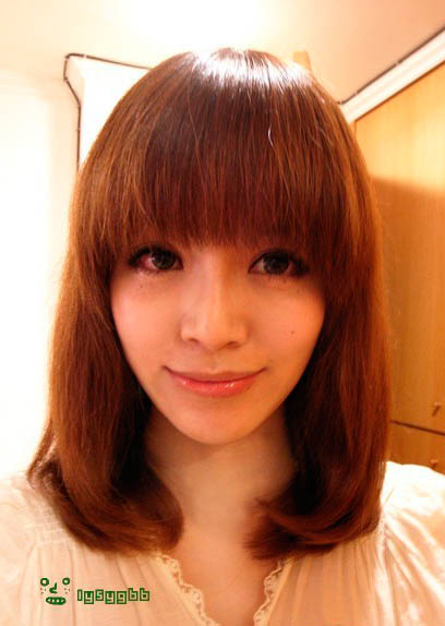 懒人超简单梨脸型大的人适合什么发型花头吹出