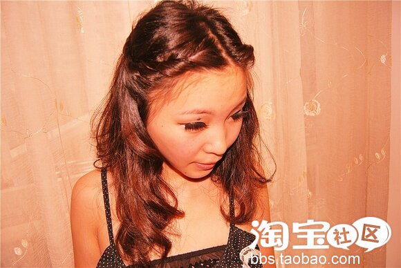 梨花头OUT!<em>芭比公主</em>蛋简单日式<em>发型扎法</em>卷头