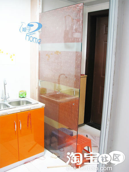 转一个超级帖-45平1室花1W改2室详程 - 装修讨