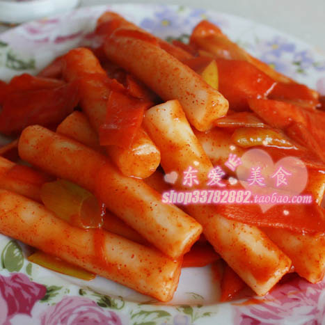 韩国街边最火爆的小吃-辣炒年糕做法!简单美味