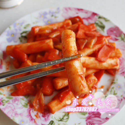 韩国街边最火爆的小吃-辣炒年糕做法!简单美味